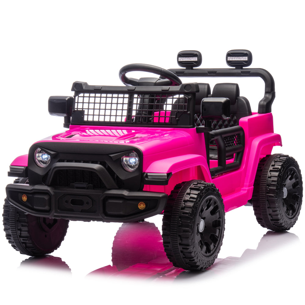 24V Kids Ride on Car W/Parents Control,Four-wheel suspension,2WD,Power display,Bluetooth,MP3,Music,LED headlight,Provide a speed of 1.86-3.11MPH For Kids Around 3 years old.