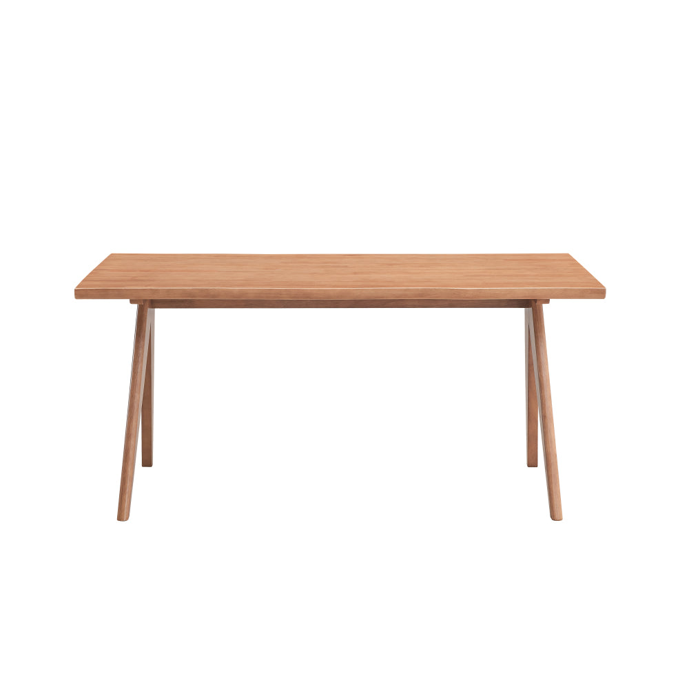 Velentina Rattan & Natural Finish Dining Table