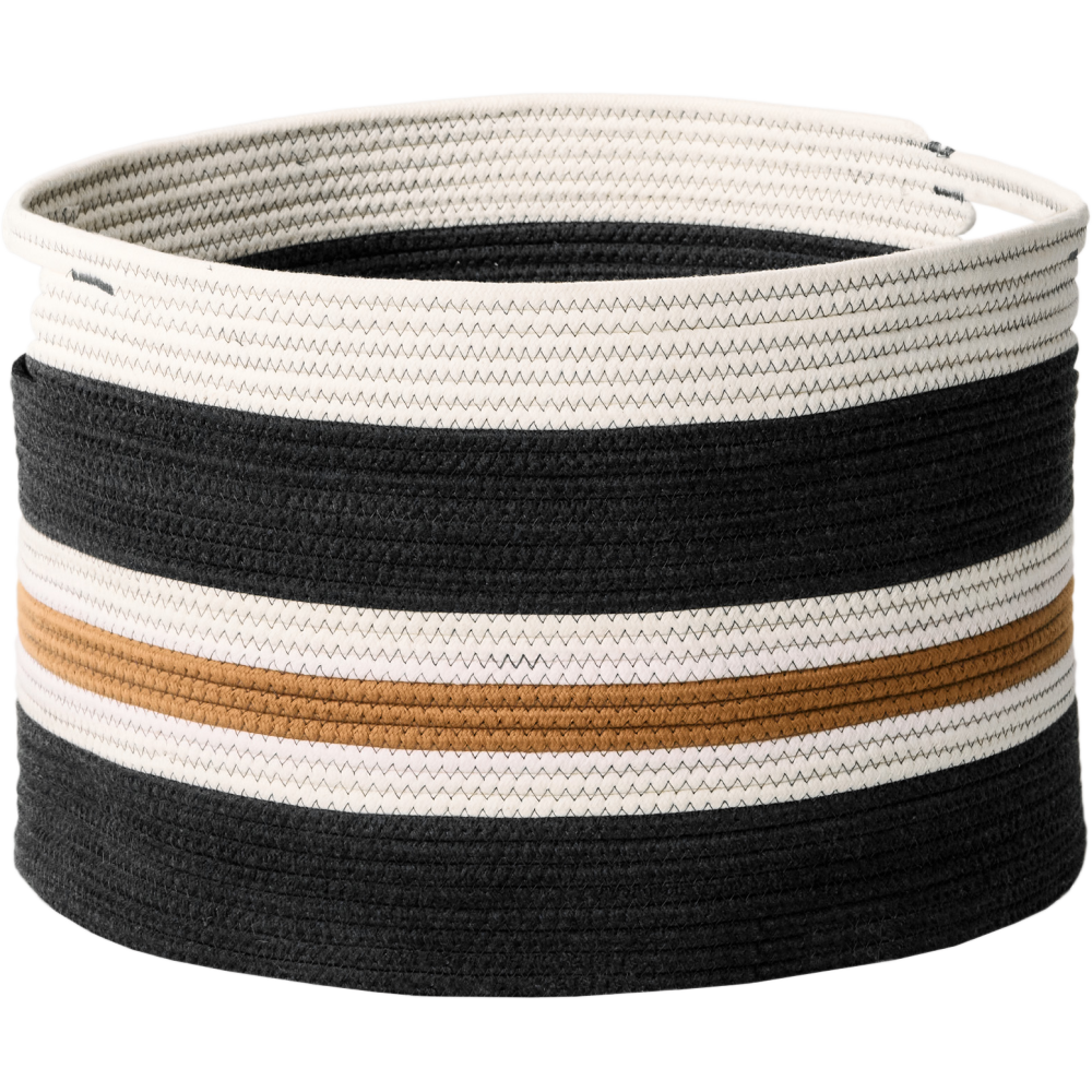 Water Hyacinth Woven Round 11" Storage and Planter Basket