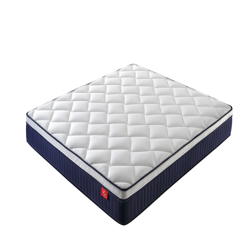 Alwyn Home Innerspring Mattress Medium Hybrid Mattress in a box With Certipur-US Certified Pocket Spring, Pressure Relief, and Motion Isolation