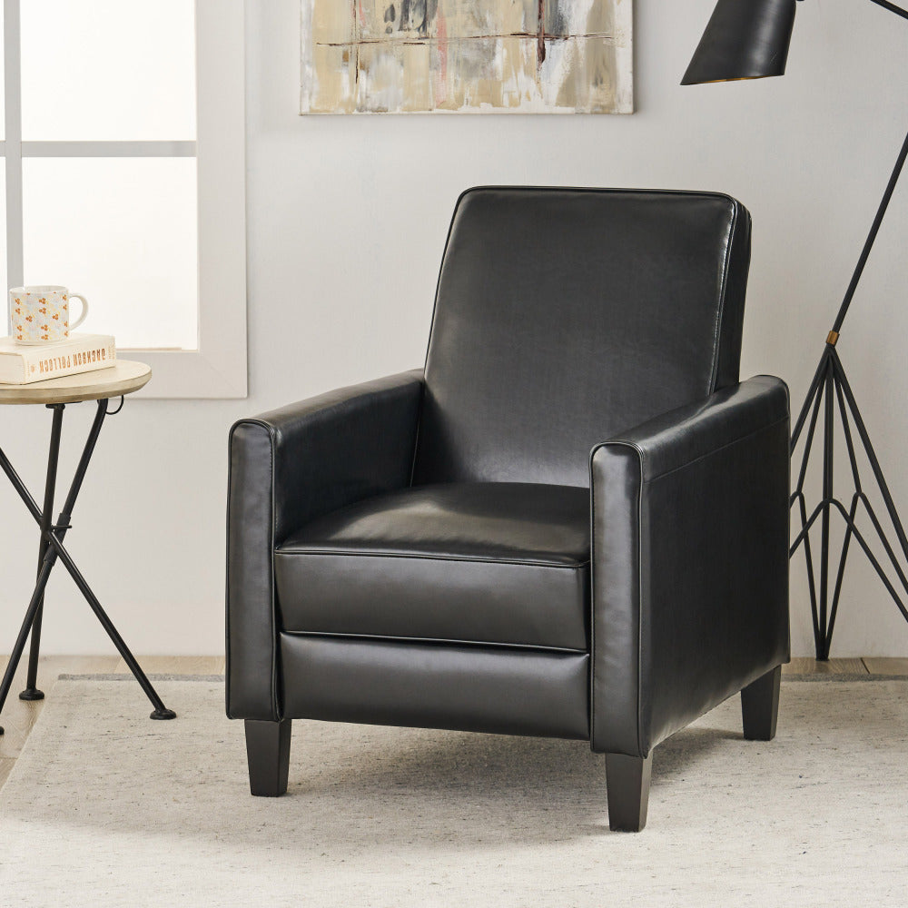 Light Beige Linen Push Back Chair for Elegant Home Décor