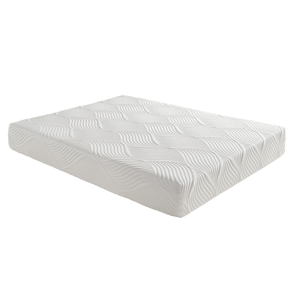 8-inch Full Size Bed Mattress Gel-Infused Memory Foam Mattress, Firm, White, Mattress in a Box