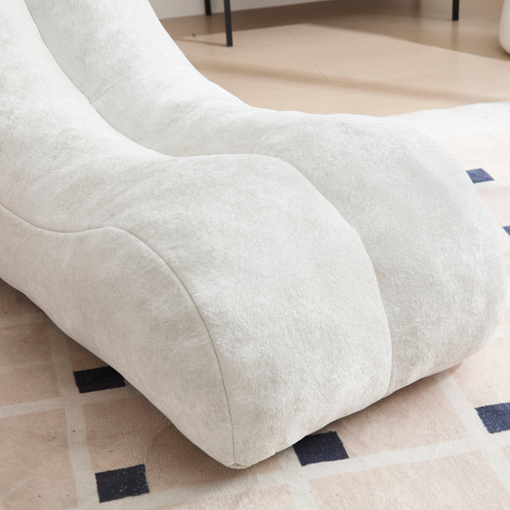 Creative bean bag sofa chair for adults  filled  with high-quality sponge that is plump and elastic fitting the curves of the human body and providing gentle support to the body in all as