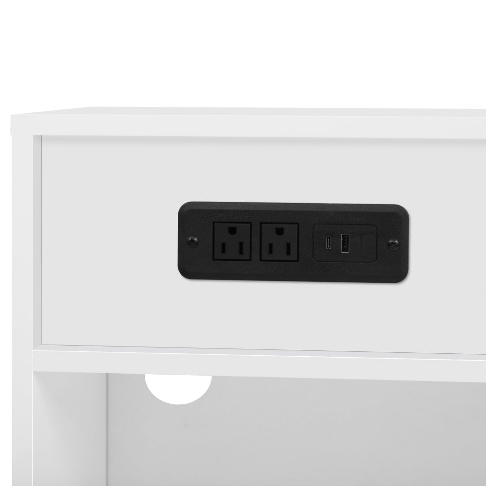 Fancy Design Versatile Sideboard, Can Be Used in Dining Room, Kitchen. White Solid Wood Frame
