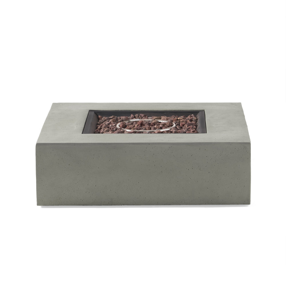 50 000 BTU SQUARE MGO FIRE TABLE TANK OUTSIDE