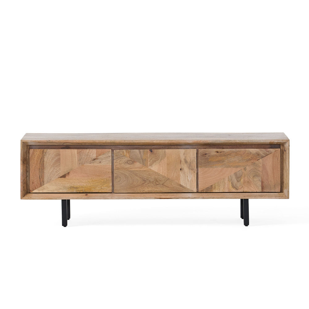 WOODEN & IRON TV-BOARD