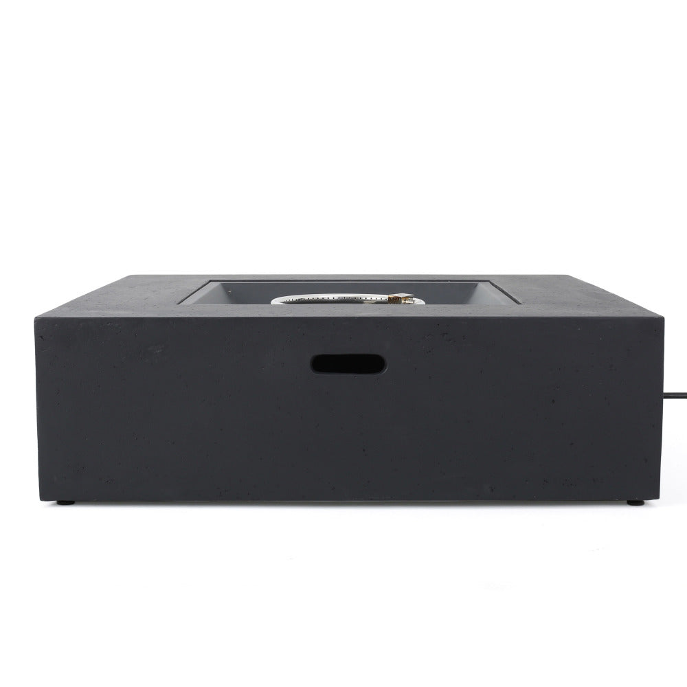 50 000 BTU SQUARE MGO FIRE TABLE TANK OUTSIDE